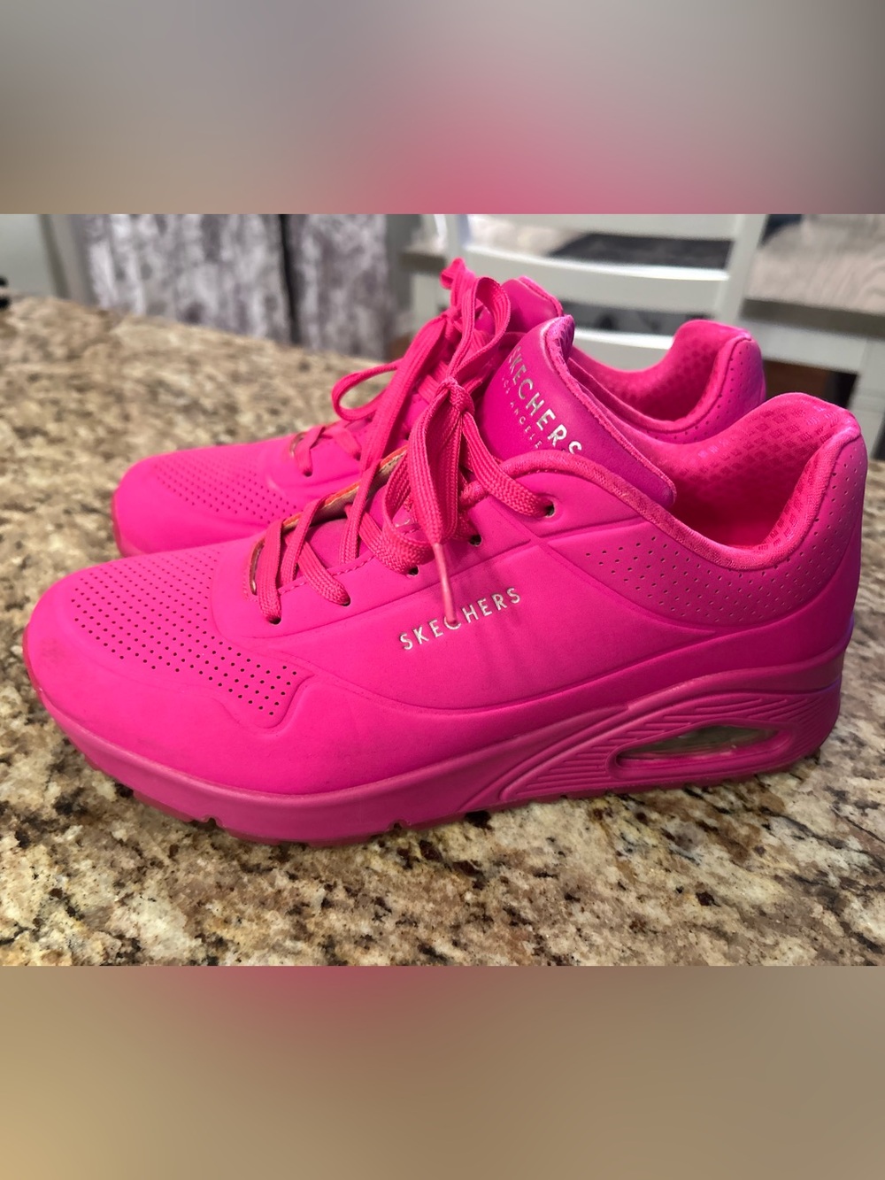 Skechers Street Uno Women's Hot Pink Sneakers